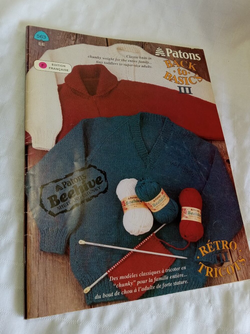 Patons back to basics III vintage magazine